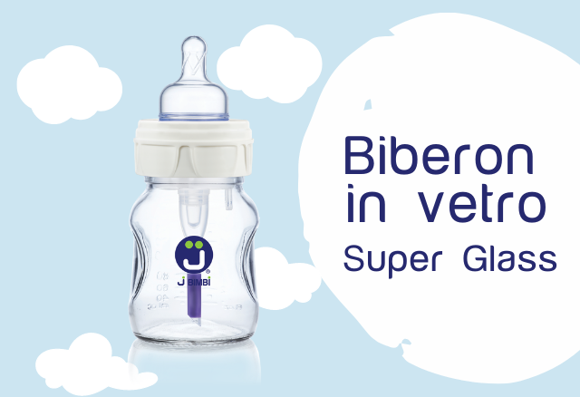 Biberon in vetro - Vanilla White