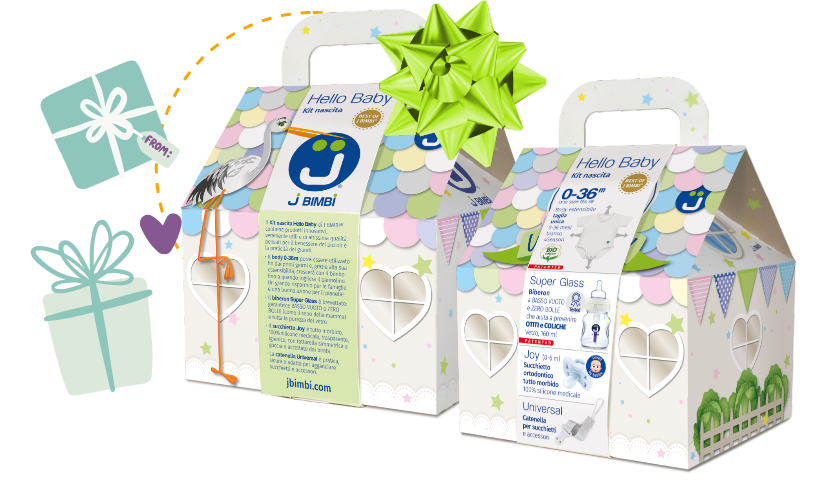 Kit nascita Hello Baby, l'idea regalo perfetta per i futuri genitori - J  BIMBI