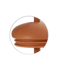 HEMOTON Tazza Bimbo In Silicone Con Cannuccia E Manici - 12x10x8 Cm - Bicchiere Portatile Per Bambini - Colore Rosso